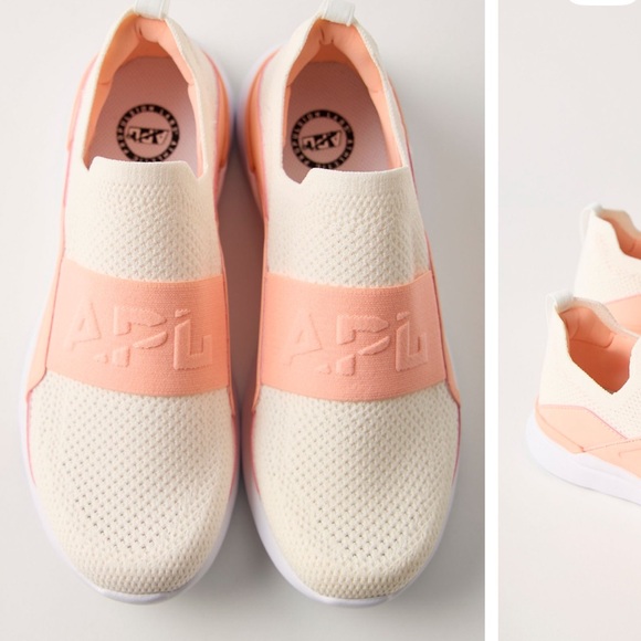 APL Shoes - APL Bliss Sneakers In White/Osiana Rose/UV